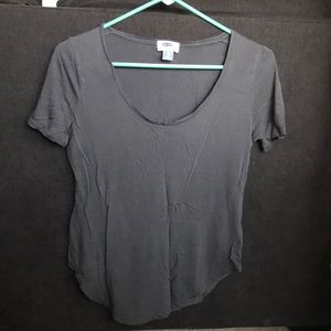 flowy grey t shirt